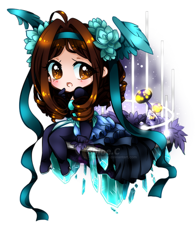 Chibi + Detailed Bg